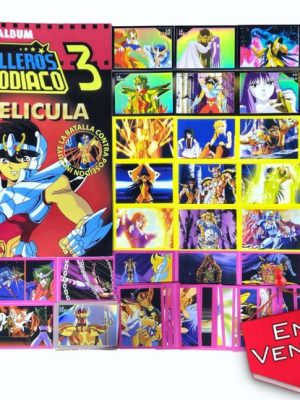 Caballeros Del Zodiaco 3: Álbum Completo A Pegar [Últimas Unidades]