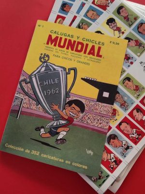 Copa Mundial 62' Cabezones: Álbum Completo A Pegar
