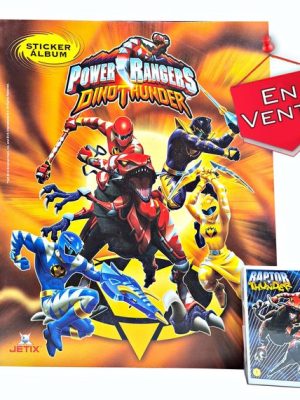 Power Ranger Dino Thunder: Álbum Completo A Pegar