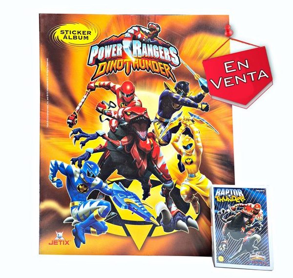 Power Ranger Dino Thunder: Álbum Completo A Pegar foto 1