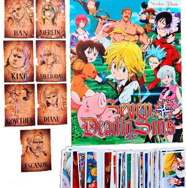 Siete Pecados Capitales (The Seven Deadly Sins): Álbum Completo A Pegar foto 1