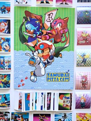 Samurai Pizza Cats: Álbum Completo A Pegar