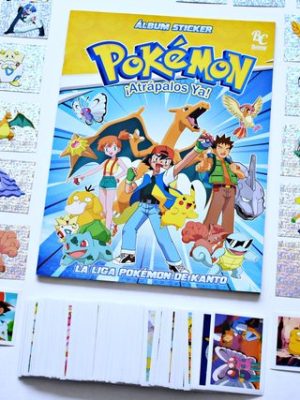Pokémon, Kanto Liga: Álbum Completo A Pegar
