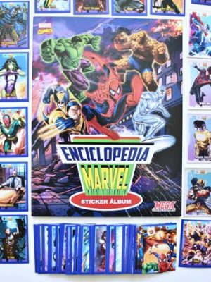 Marvel Enciclopedia : Álbum Completo A Pegar