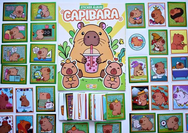 Capibara: Álbum Completo A Pegar foto 1