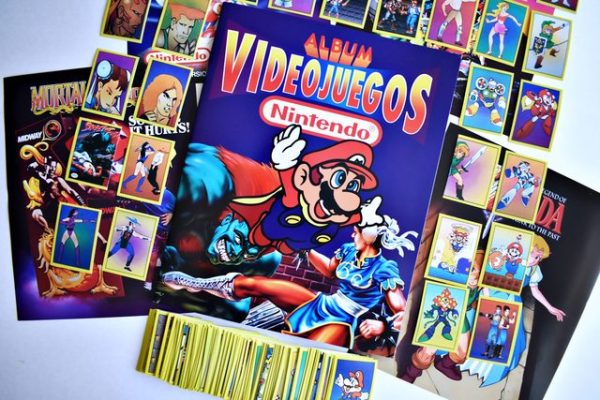 Video Juegos Nintendo: Álbum Completo A Pegar [Últimas Unidades]
