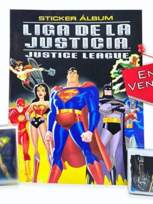 Liga De La Justicia: Álbum Completo A Pegar [Últimas Unidades]