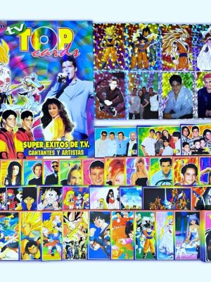 TV Tops Cards: Álbum Completo A Pegar
