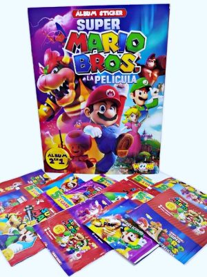 Super Mario Bros, La Película: Álbum + Caja [50 Sobres Sellados]