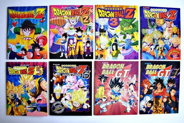 Promo: Dragon Ball Z / GT [Colección]: 8 Álbumes Completos A Pegar