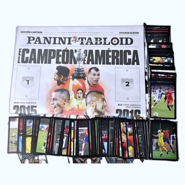 Copa América 2015 Chile [Tabloide]: Álbum Completo A Pegar