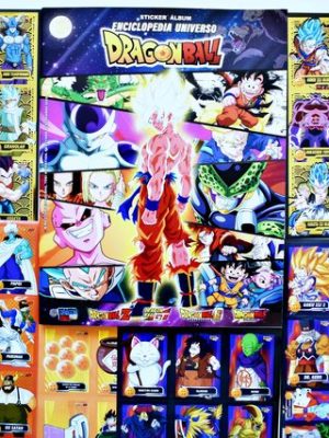 01 ÁLBUM Dragon Ball Enciclopedia [Universo]: Álbum Completo A Pegar