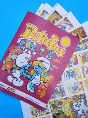 Los Pitufos (1983): Álbum Completo A Pegar
