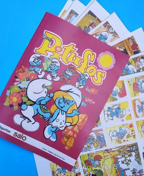 Los Pitufos (1983): Álbum Completo A Pegar foto 1