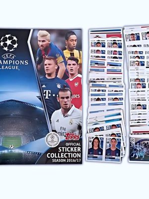 UEFA Champions League 2016-2017: Álbum Completo A Pegar