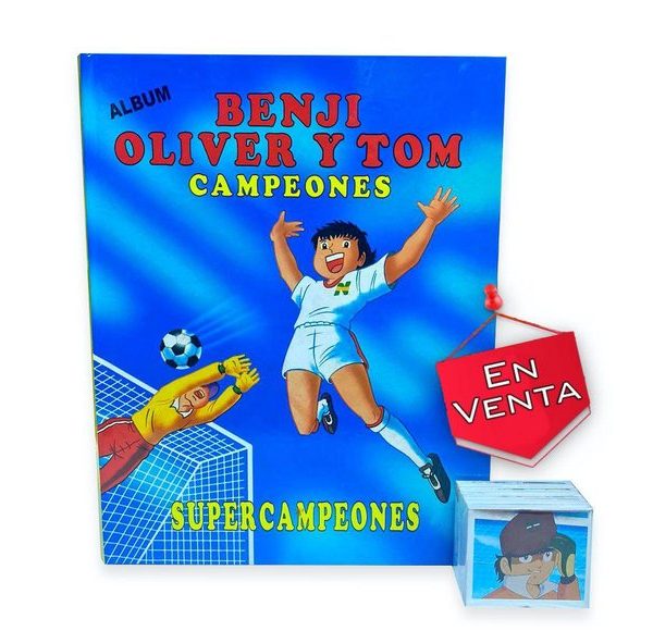 Super Campeones [Captain Tsubasa] (Tapa Dura): Álbum Completo A Pegar foto 1