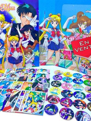 Sailor Moon: Tazos + Cartas [Colección Especial]
