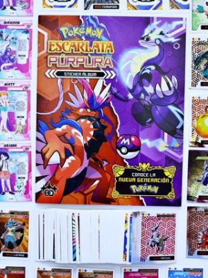 Pokémon Escarlata y Purpura: Álbum Completo A Pegar