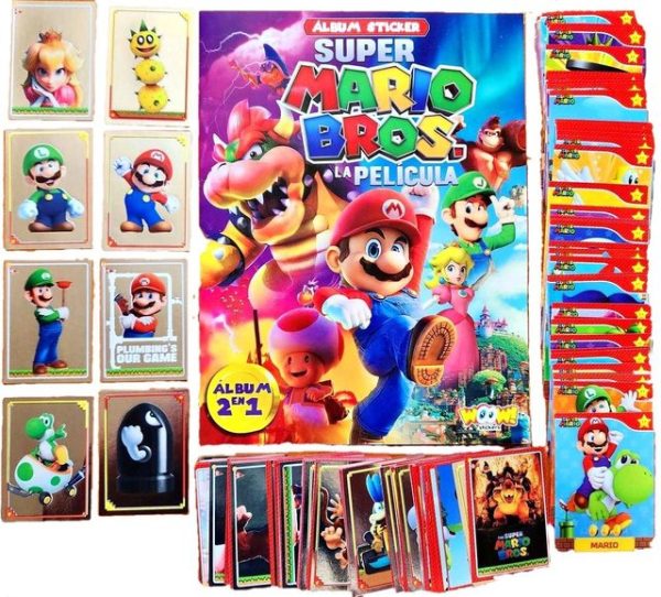 Super Mario Bros, La Película: Álbum Completo A Pegar