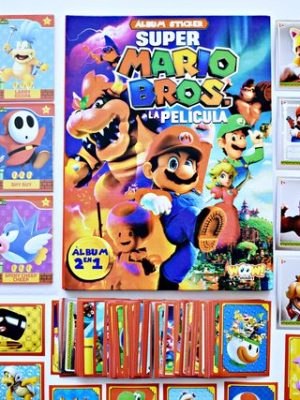 Super Mario Bros, La Película [Tapa Dura]: Álbum Completo A Pegar