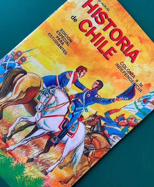Historia de Chile Colonia a la Independencia: Álbum Completo A Pegar foto 1