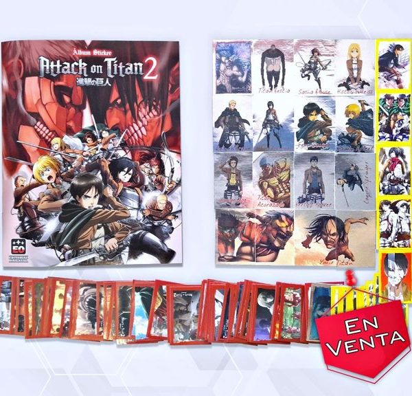 Ataque de Titanes 2: Álbum Completo A Pegar foto 1