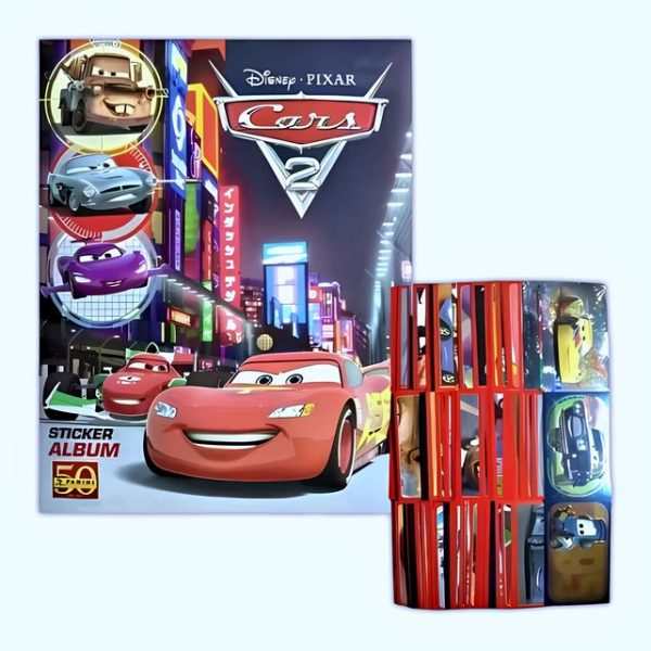 Cars 2 (Panini, 2011): Álbum Completo A Pegar