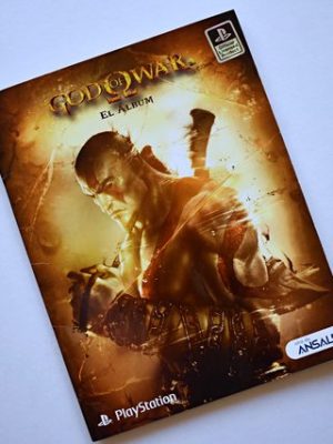 God of War (Ansaldo, 2013): Álbum Completo (Con todas sus láminas pegadas)