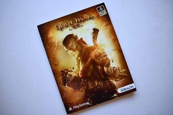 God of War (Ansaldo, 2013): Álbum Completo (Con todas sus láminas pegadas)