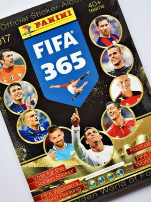 FIFA 365 2017 (Panini, 2016): Álbum Completo (Con todas sus láminas pegadas)