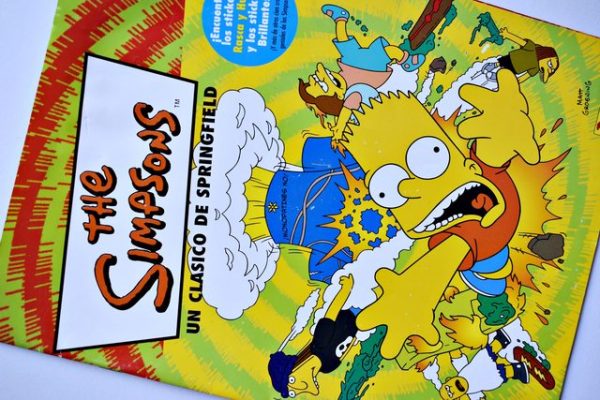 The Simpsons Un Clásico de Springfield (Panini, 2006): Álbum Vacío (Sin láminas)