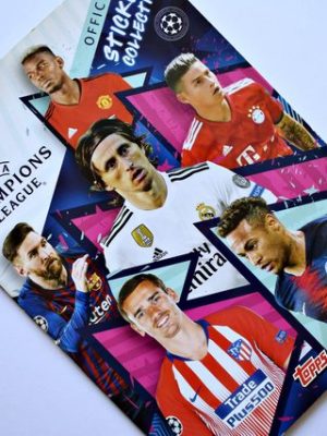 UEFA Champions League 2018-2019 (Panini, 2018): Álbum Vacío (Sin láminas)