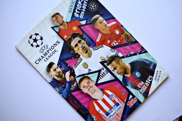 UEFA Champions League 2018-2019 (Panini, 2018): Álbum Vacío (Sin láminas)