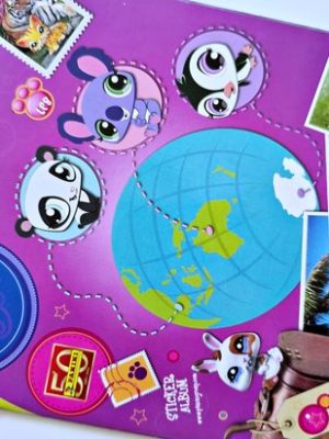 Littlest PetShop ¡Diario de Viaje! (Panini, 2011): Álbum Vacío (Sin láminas)