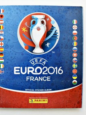 UEFA Euro 2016 France 2016 (Panini, 2016): Álbum Completo (Con todas sus láminas pegadas)