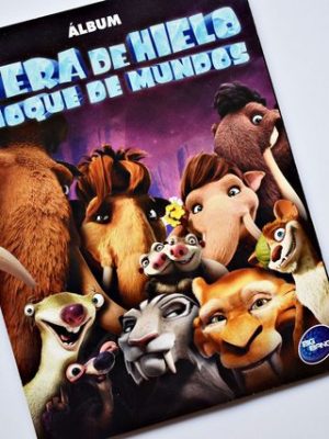 La Era de Hielo: Choque de Mundos (Big-Bang, 2016): Álbum Completo (Con todas sus láminas pegadas)
