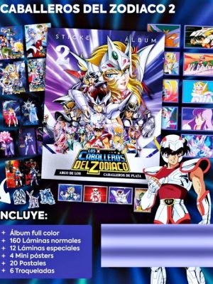 Caballeros Del Zodiaco 2: Álbum Completo A Pegar