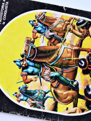 Historia de Chile Prehistoria a la Conquista (Artecrom, 1989): Álbum Vacío (Sin láminas)