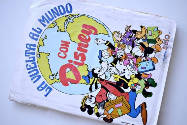 Disney, La vuelta al mundo con Disney (Salo, 1984): Álbum Completo (Con todas sus láminas pegadas)