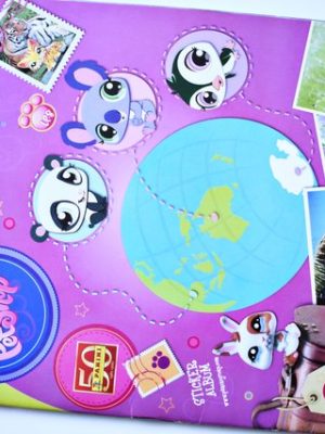 Littlest PetShop ¡Diario de Viaje! (Panini, 2011): Álbum Completo (Con todas sus láminas pegadas)