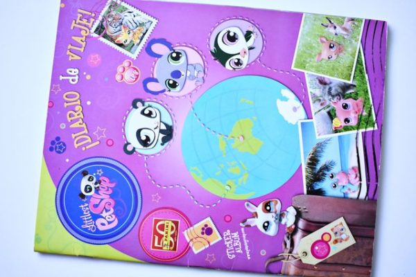 Littlest PetShop ¡Diario de Viaje! (Panini, 2011): Álbum Completo (Con todas sus láminas pegadas)