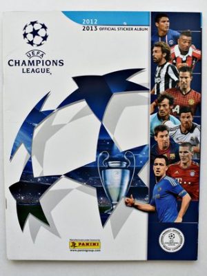 UEFA Champions League 2012-2013 (Panini, 2012): Álbum Vacío (Sin láminas)