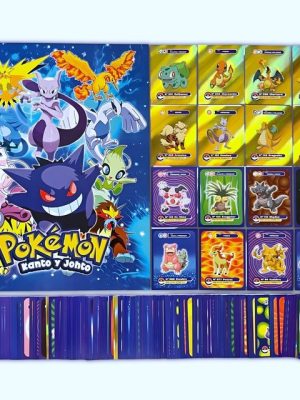Pokémon Kanto y Johto: Álbum Completo A Pegar