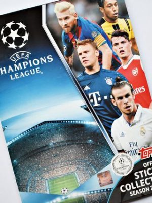 UEFA Champions League 2016-2017 (Topps, 2016): Álbum Vacío (Sin láminas)
