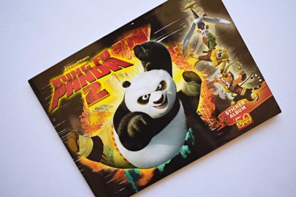 Kung Fu Panda 2 (Panini, 2011): Álbum Completo (Con todas sus láminas pegadas)