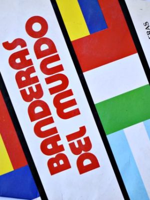 Banderas del Mundo (Independiente, 1987): Álbum Completo (Con todas sus láminas pegadas)