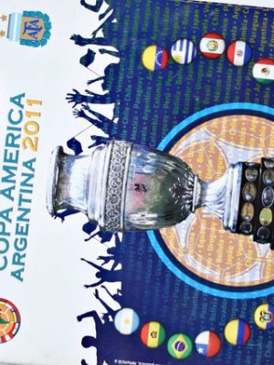 Copa América 2011 Argentina (Panini, 2011): Álbum Vacío (Sin láminas)