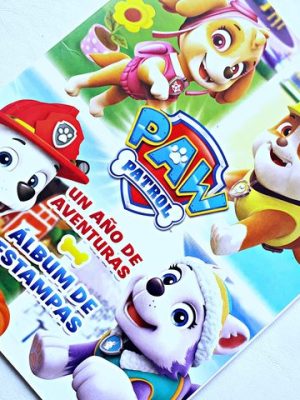 Paw Patrol Un año de Aventuras (Panini, 2016): Álbum Completo (Con todas sus láminas pegadas)