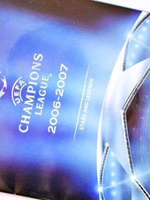 UEFA Champions League 2006-2007 (Panini, 2006): Álbum Vacío (Sin láminas)