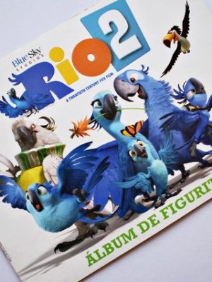 Rio 2 (Sticker Design, 2014): Álbum Completo (Con todas sus láminas pegadas)